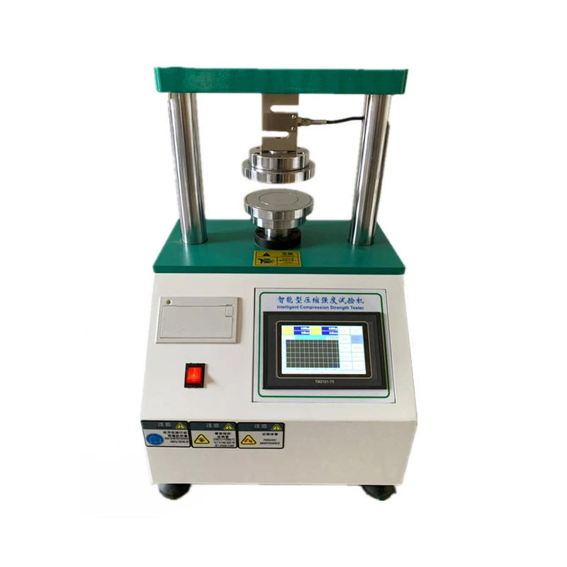 ASTM D3574 Fibreboard Ring Crush Testing Tools Carton Compression Strength Tester