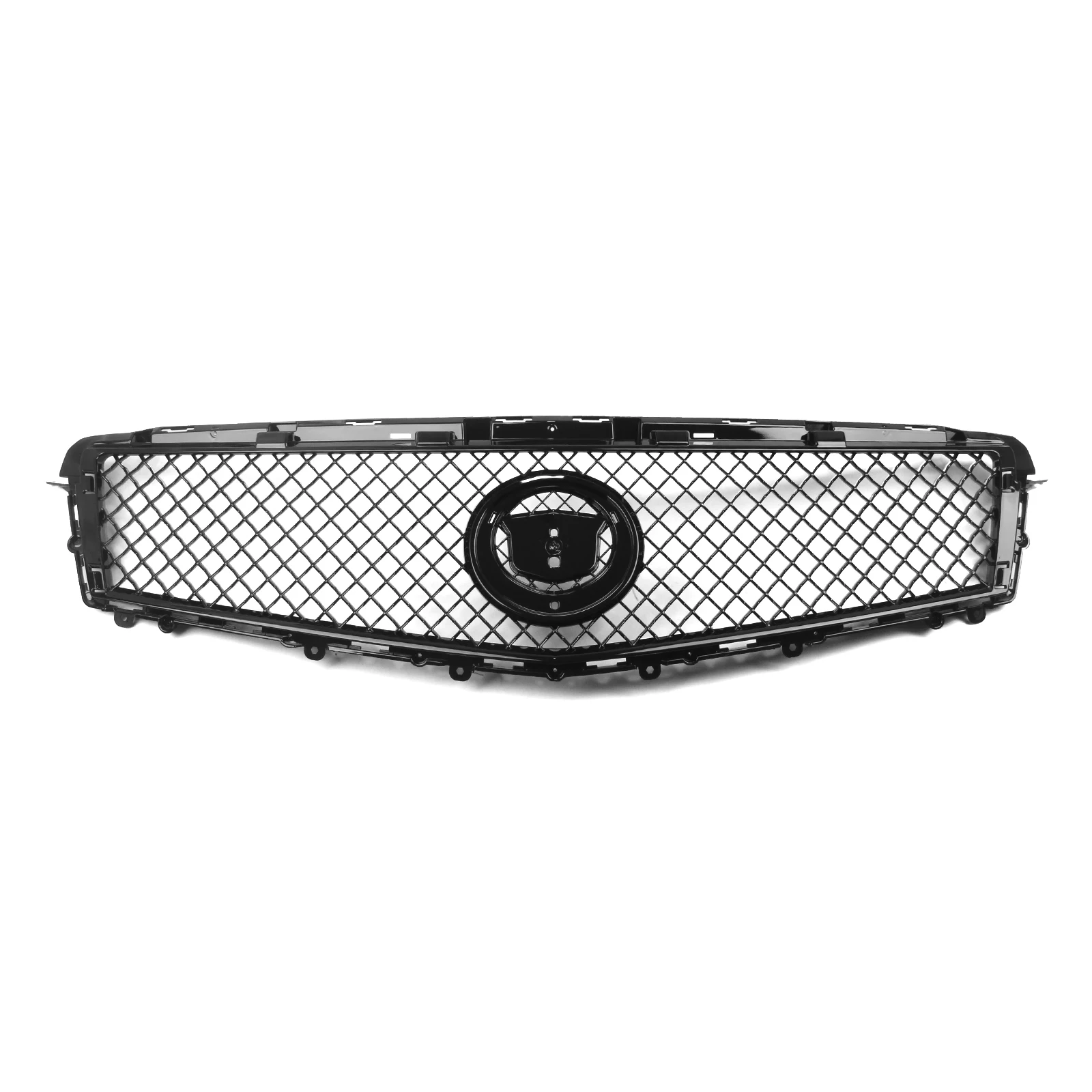 Front Grille For Cadillac ATS 2013 2014 Sedan 4-Door Black Honeycomb Style Racing Grills Car Upper Bumper Hood Mesh Vent Grid