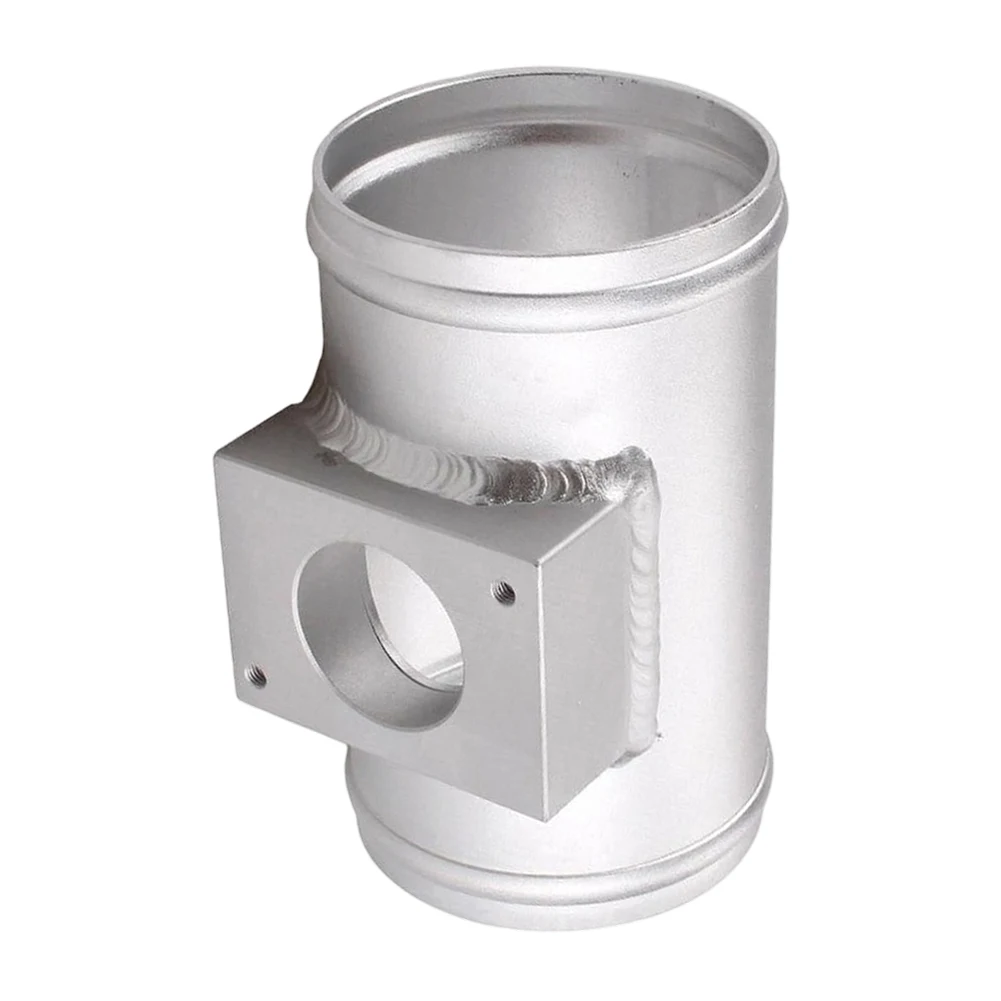 76mm Mass Air Flow Sensor Mounting Adapter Pipe Aluminum Alloy for Mitsubishi Lancer For Outlander Applications