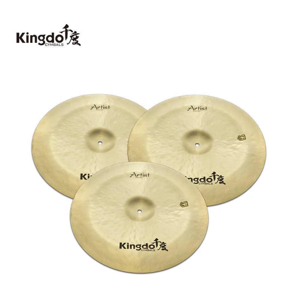 2025 Kingdo مصنع رائجة البيع B20 16 "الصنج الصيني الكلاسيكي اليدوية مجموعة طبلة الصنج المهنية الصنج مجموعة #6