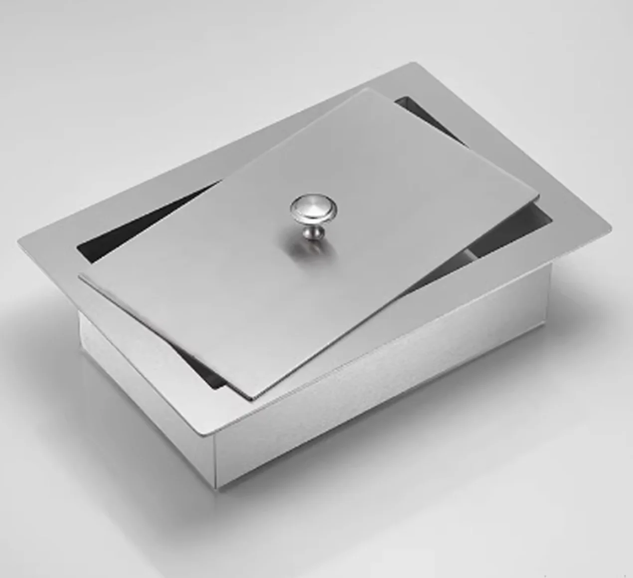 Chute Waste do lixo com tampa - Compost Bin Countertop avaliação e preço