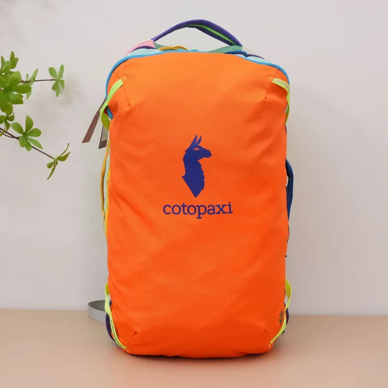 Waterproof Color Block Backpack Men Women Large Capacity Travel Bag Outdoor Hiking Backpack Lightweight School Bookbag Laptop Daypack 2026 view 5