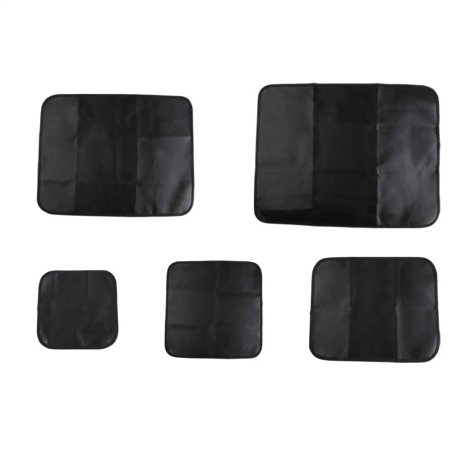 Fireplace Mat Tabletop Fire Mat Fireproof Grill Pad Floor Protection Rug Barbecue Fire Blanket for Decking Patio BBQ Camping - view 4