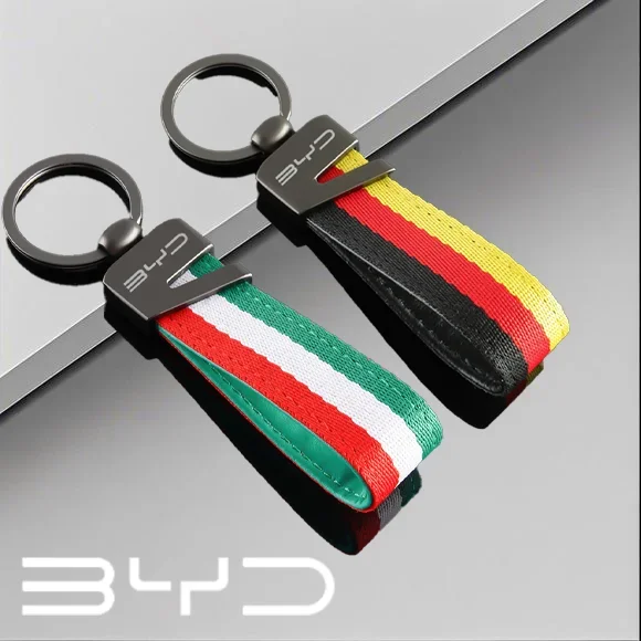 Leather Keychain Wi… - image