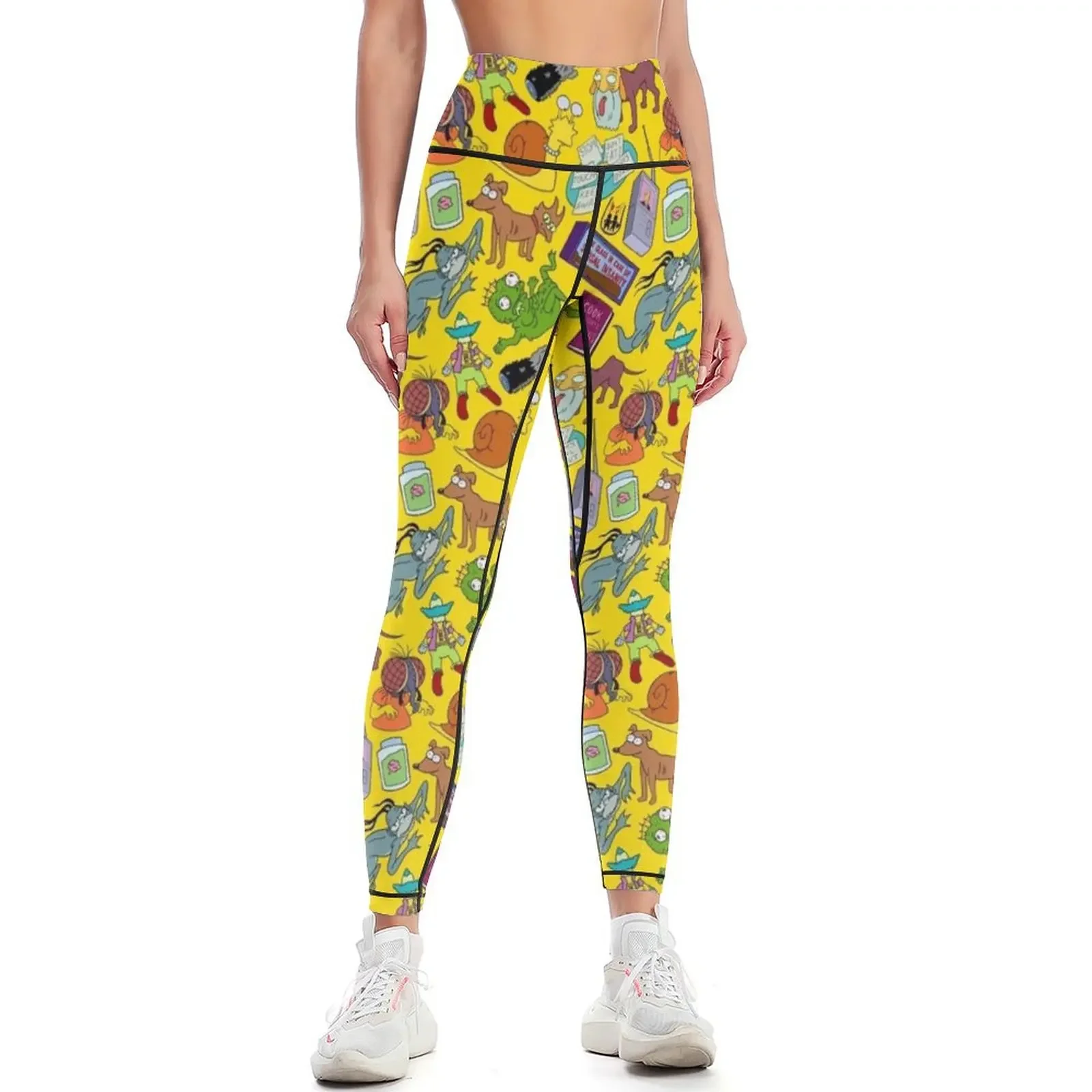 

Treehouse of Horror Leggings Pants sport gym's clothing for girls Womens Leggings