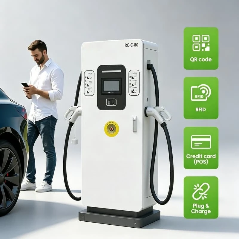 Fast Commercial Charging Pile Dc Ev Charger Station 160kw Multi-Certified ETL TUV Electric Car Charger for Public Parking Custom