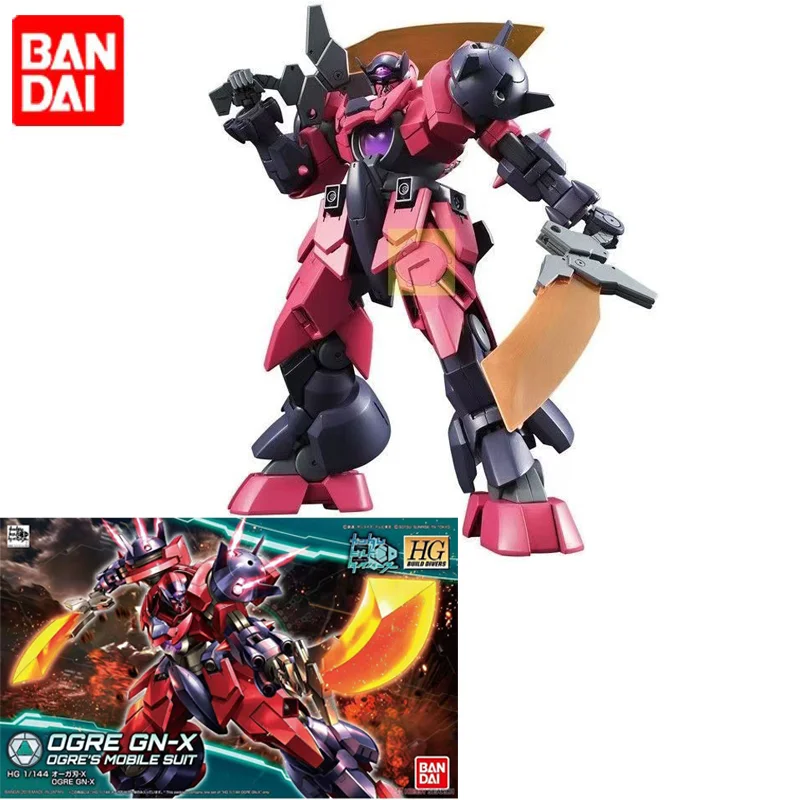 

Anime Figure Original Bandai Gundam HGBD 005 1/144 Ogre Gn-x Gundam OGRE MOBILE SUIT Assembly Model Anime Action Figures Toys