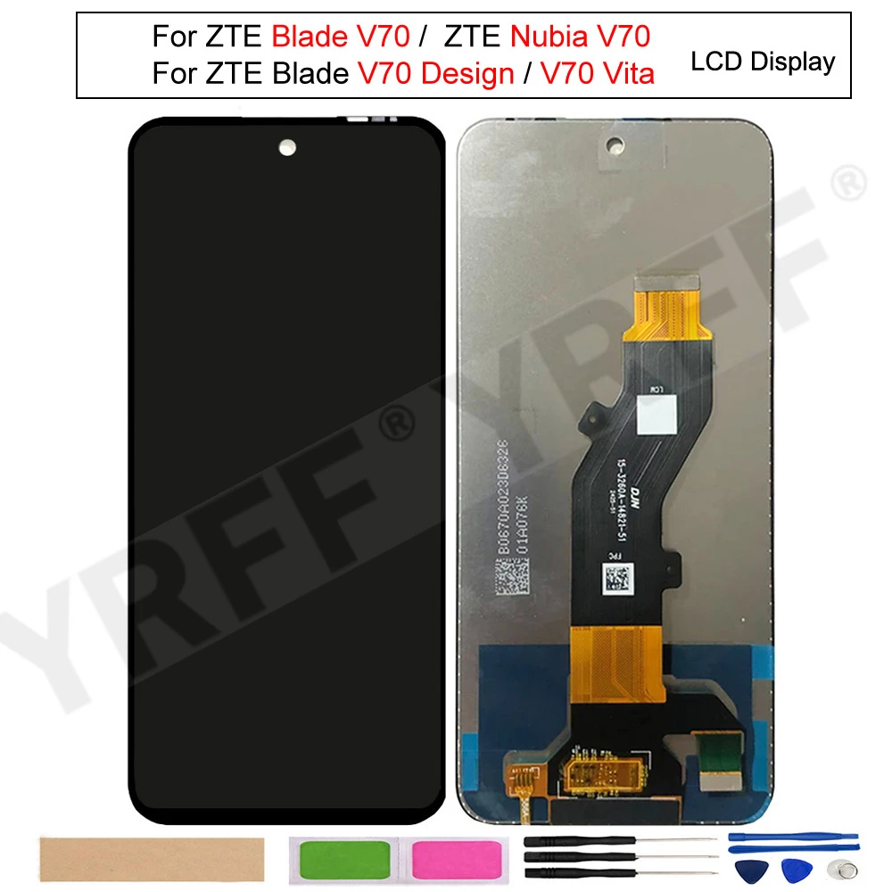 

For ZTE Nubia V70 LCD Display Touch Screen Digitizer Assembly For ZTE Blade V70 design/ V70 vita Phone LCD Screen Replacement