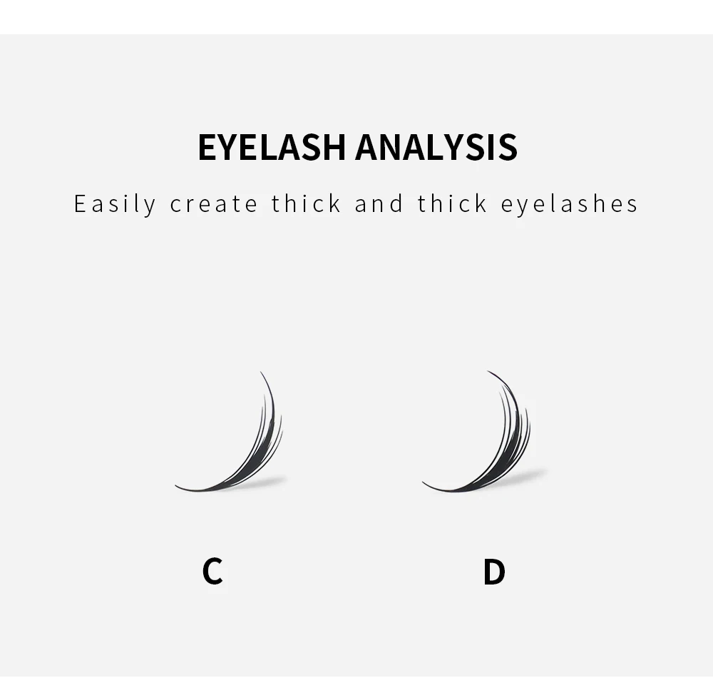 GLAMLASH Comic Spire Wimpernverlängerung Natürliche Comango Manga Falsche Wimpern Vorgefertigte Fächer Feder Anime Wimpern Make-up-Tools – Detail 6