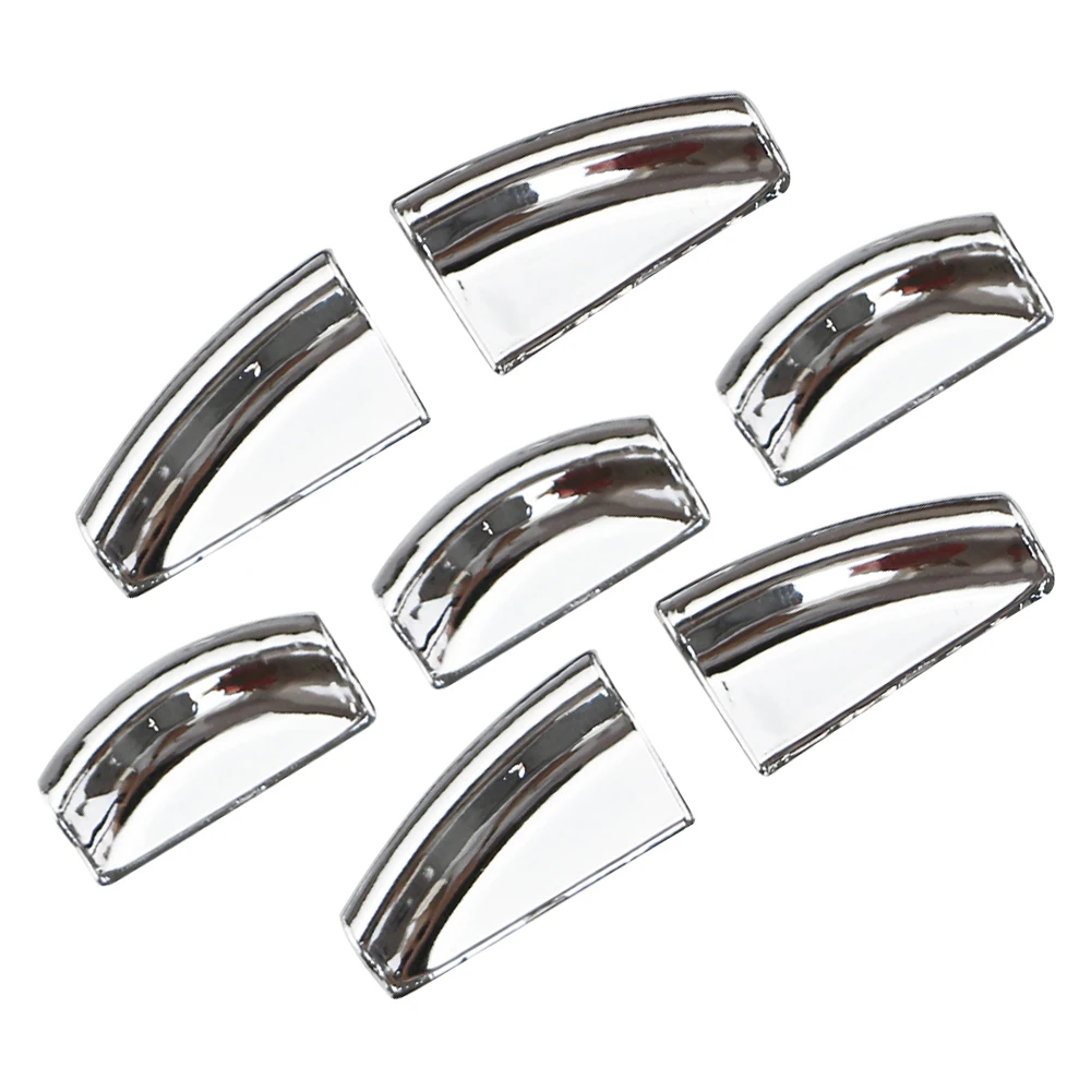 7pcs Chrome Car Door Window Lift Button Sticker Sequins for Mercedes Benz E W212 C W204 GLK X204 ML GL W166 X166 Accessories