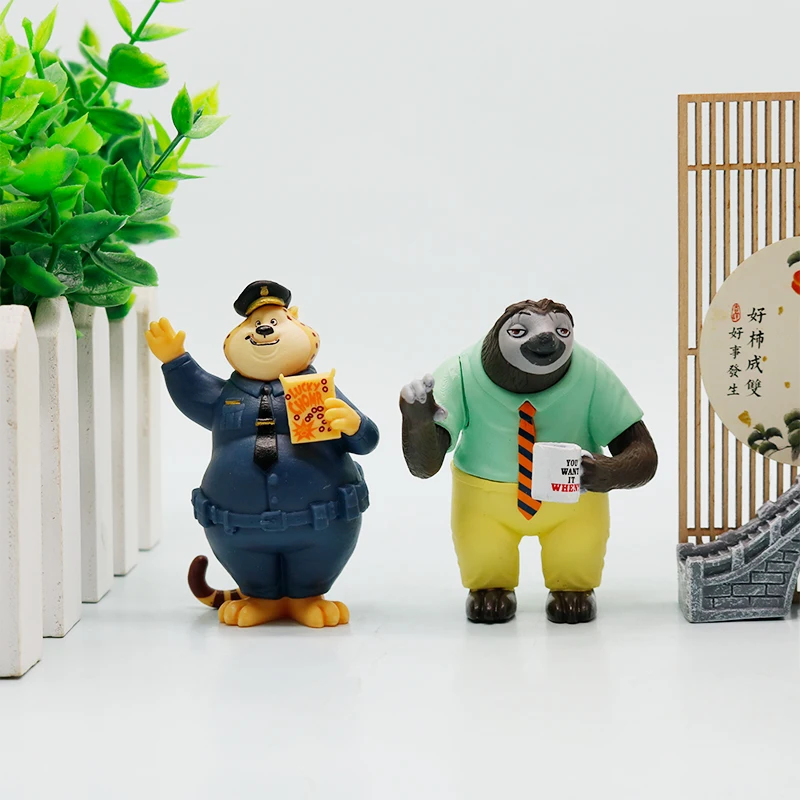 ديزني كريزي زوتوبيا فيلم البضائع جودي آند نيك الكرتون صندوق أعمى للحفلات موضة الديكور صندوق مفاجأة هدية لعبة