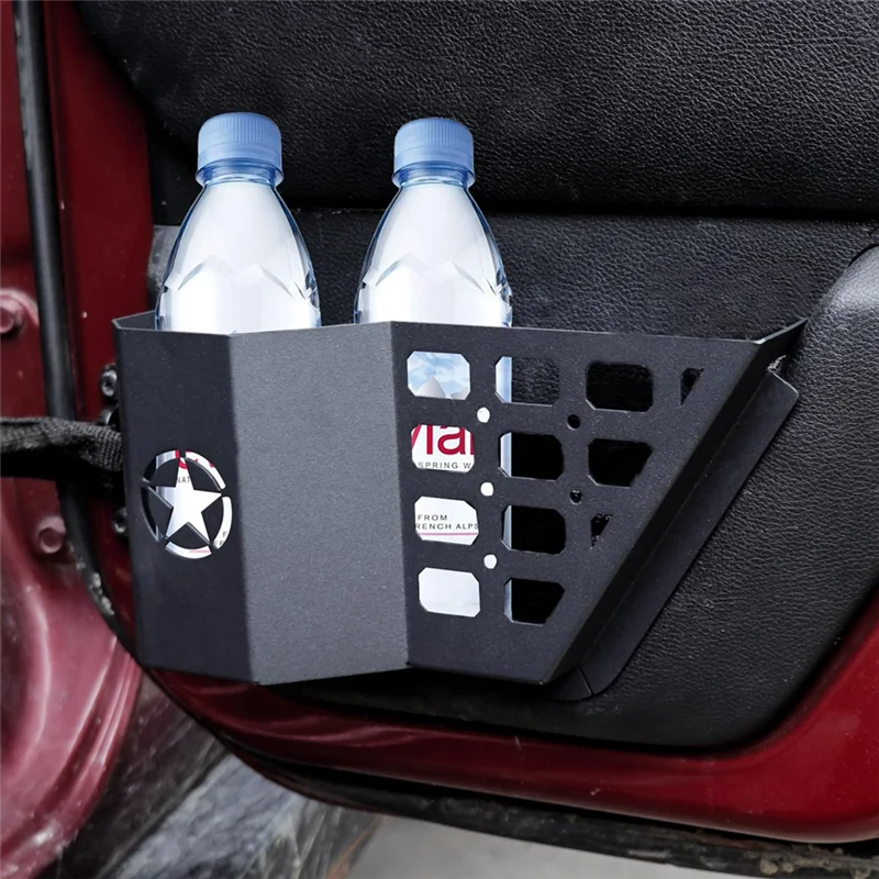 

Rear Door Storage For Jeep Wrangler JK 2011-2017 Door Storage Pockets Side Insert Organizer Interior Accessories