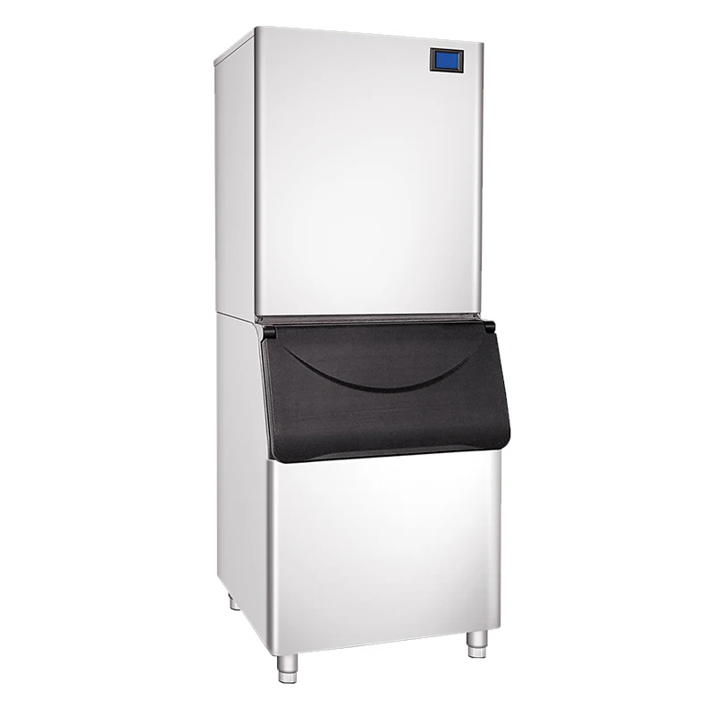 High Efficiency Fully Automatic Commercial Ice Maker Large Split Type with 150kg Daily Production and 130kg Storage Capacity
