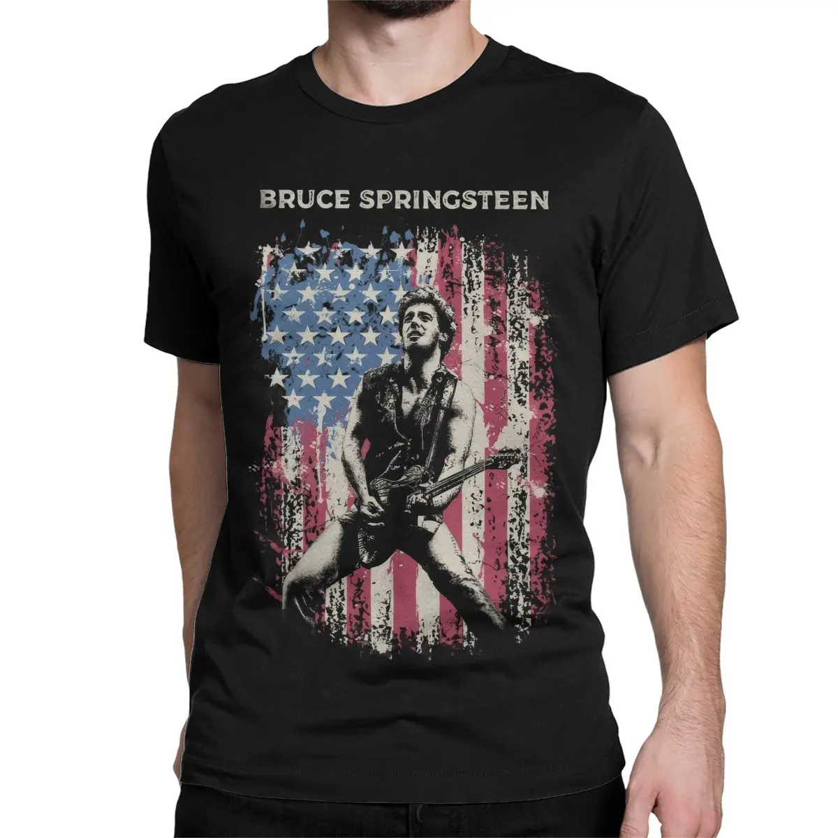 Men Women Bruce The E Street Band Springsteen Thunder Road T Shirts 100% Cotton Clothes Crew Neck Tee Shirt Present T-Shirt