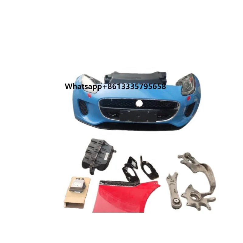 

Low-Priced Used for for Jaguar F-TYPE Decorate Bumper Kit Includes Radiator Front Bumper Headlights Protection for Replacement