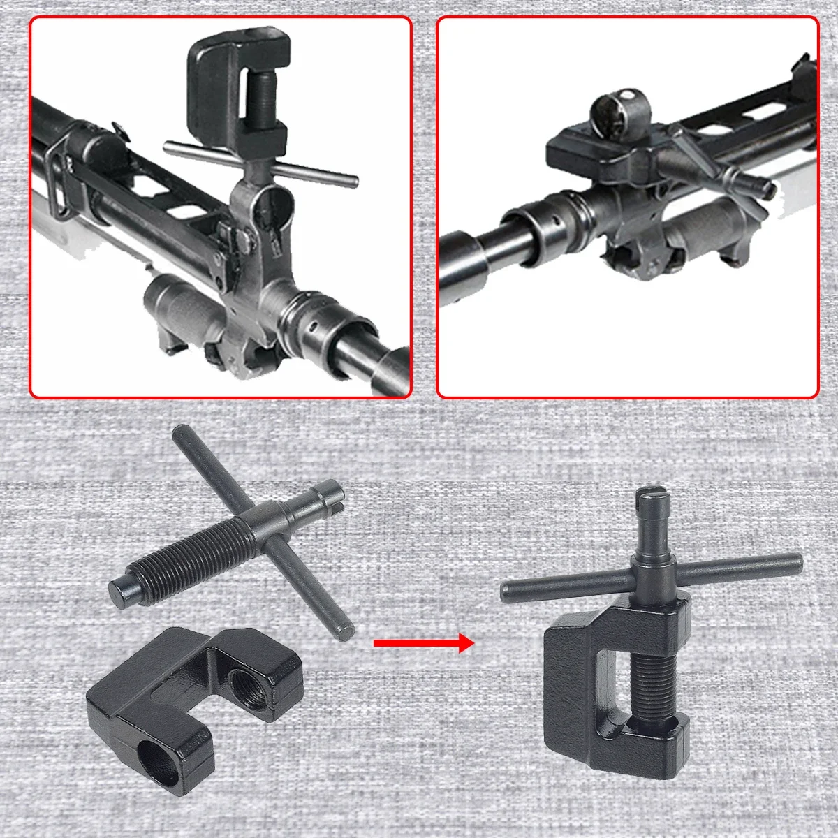 

AK47 AK74 Инструмент для регулировки мушки переднего прицела 7,62x39 мм Инструмент для регулировки обмотки и высоты для большинства AK SKS