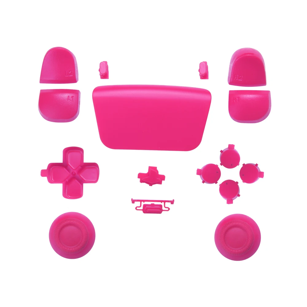 أزرار مفاتيح بوظيفة اتجاه D-Pad عبر ، عصا تحكم لوحة اللمس ، غطاء قبضة لسوني بلاي ستيشن 5 ، PS5 Dualshock ، L1 ، R1 ، L2 ، R2