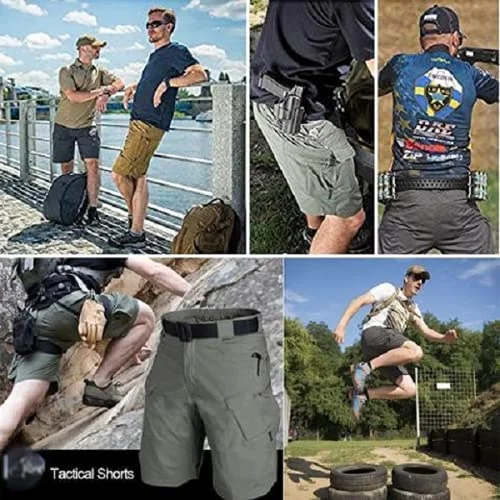 Shorts Men Urban Military Waterproof Cargo Tactical Shorts Male Outdoor Camo Breathable Quick Dry Pants Summer Casual Shorts - Image 6