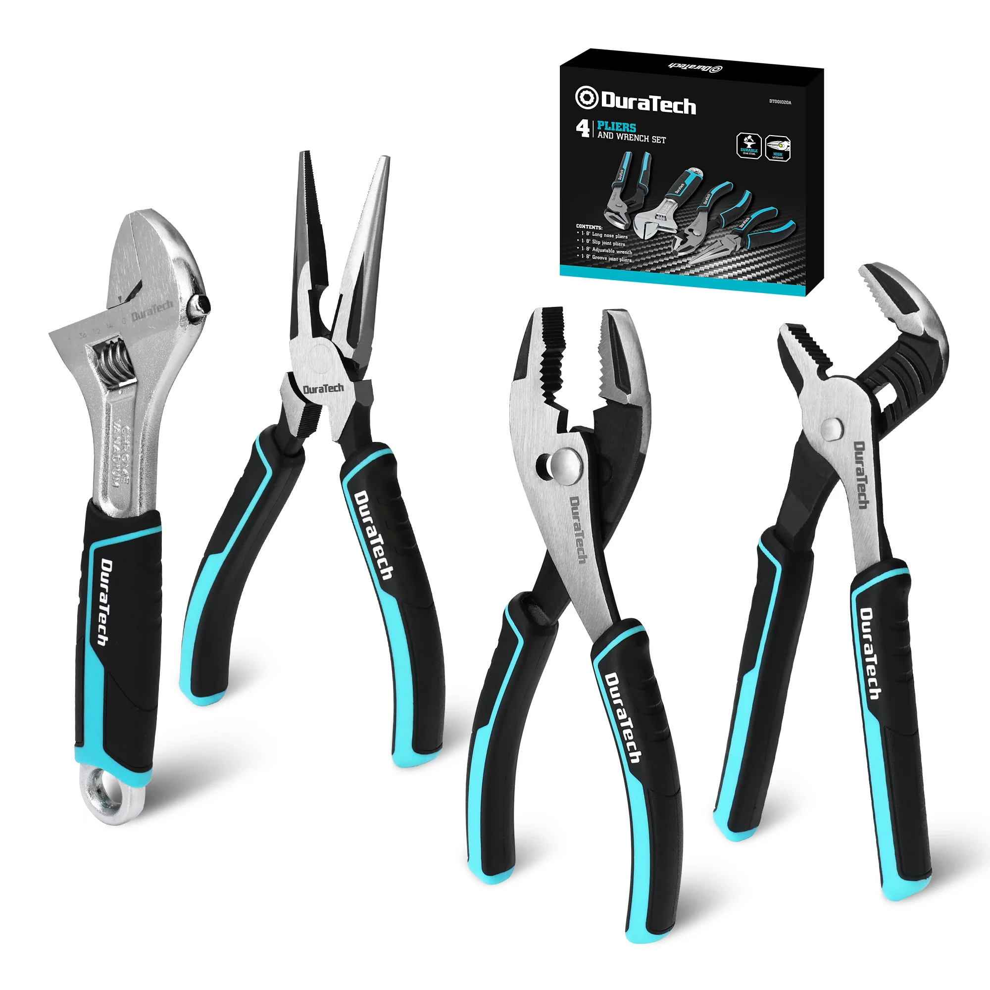 DURATECH 4PCS Pliers Set, 8\