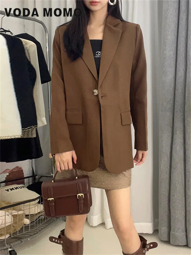 2023 Autumn New Design Commuting Style Suit Jacket Women's New High-Grade Casual Foreign Air Blast Suit Korean Fashion All-match