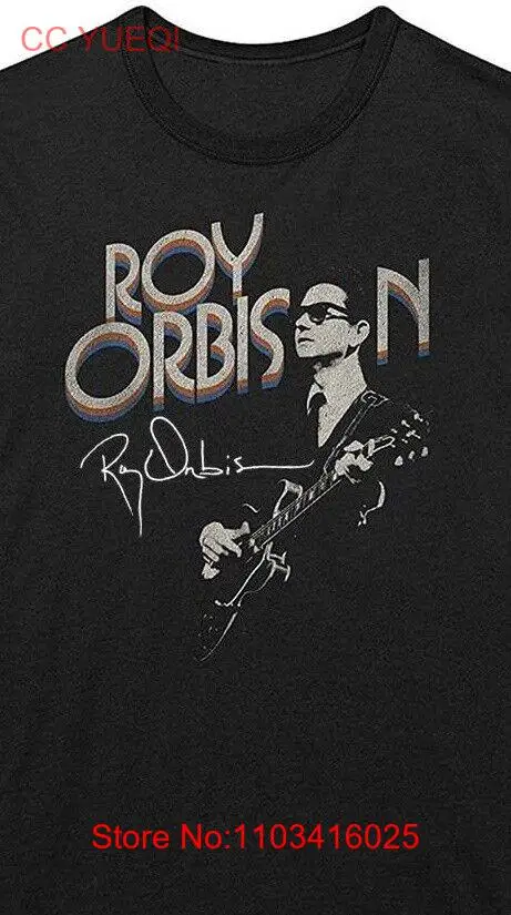 Рубашка Roy Orbison, красивая женская хлопковая черная рубашка, все размеры, быстрая доставка