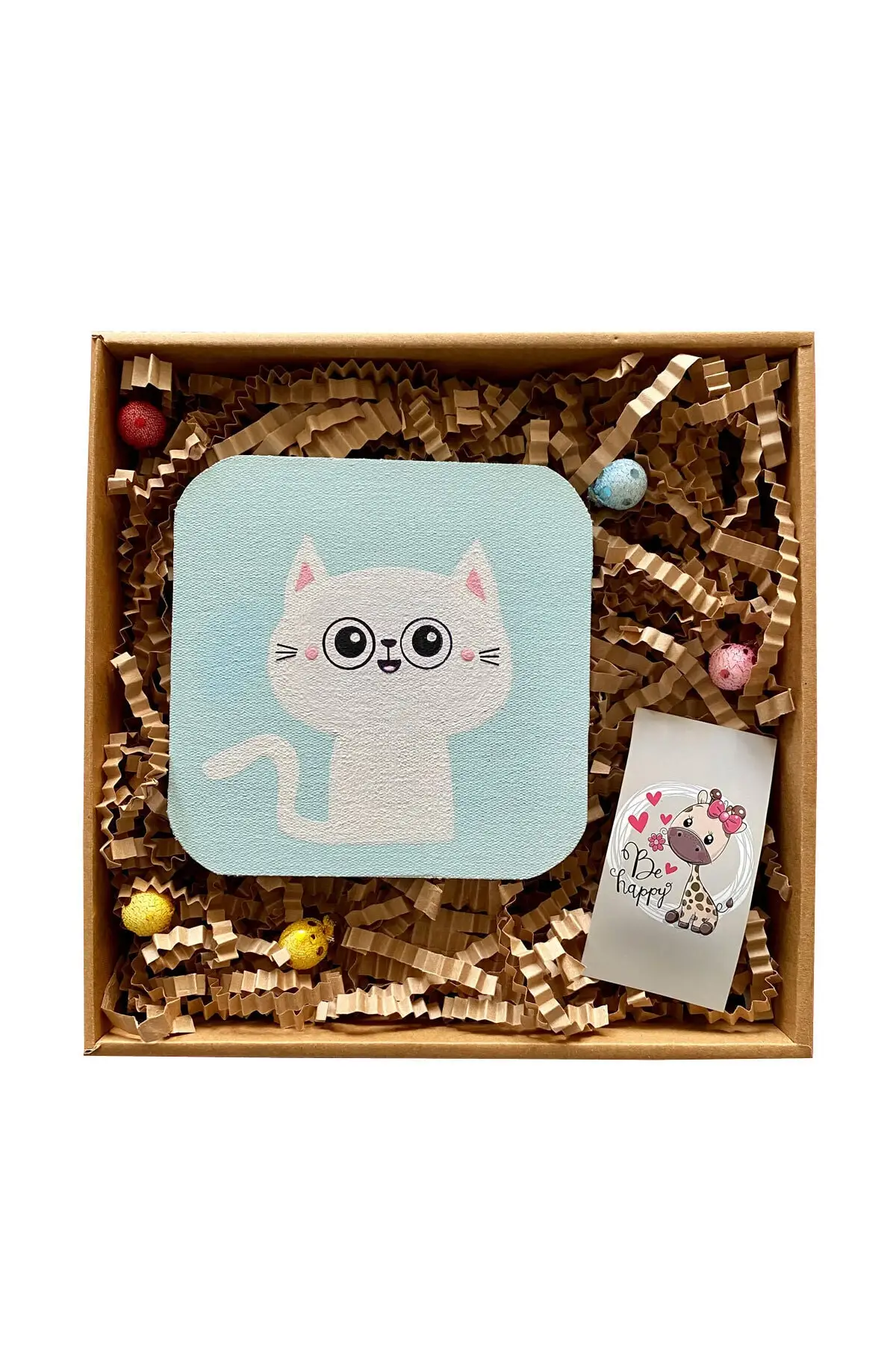 Mesa de presente do quarto do bebê