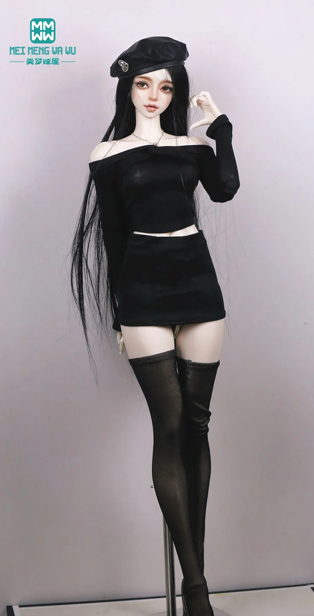 

Подходит для куклы BJD 58-60 см 1/3, модная короткая юбка, повседневная юбка трапециевидной формы, DD SD, игрушка, подарок для девочки