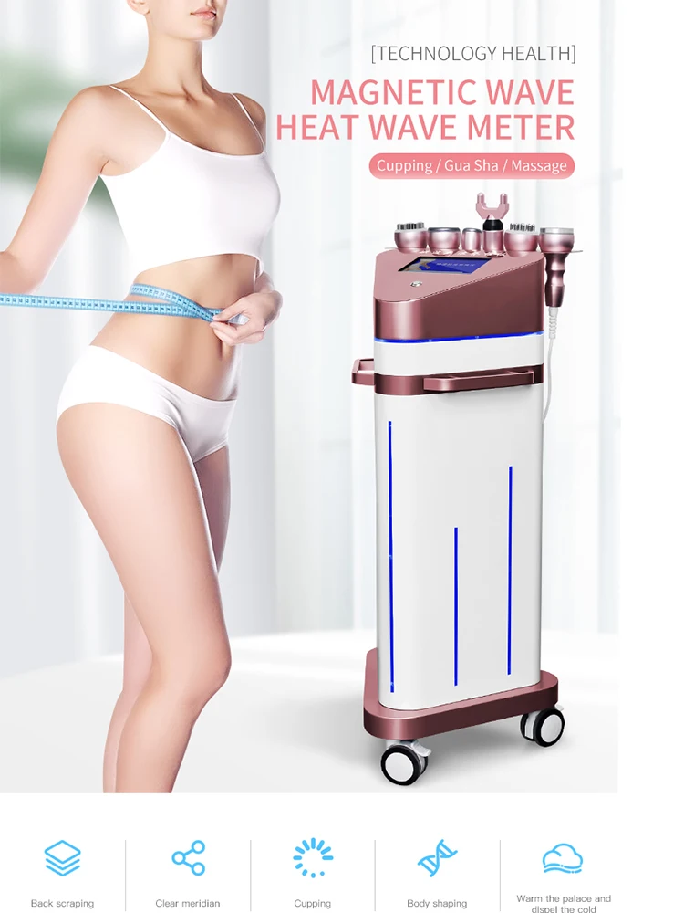 80k Vacuum Cavitation System All-in-one Machine 6-in-1 Slimming Face Lifting Fat Mass Reducing Massage Shaping Body reducing fat