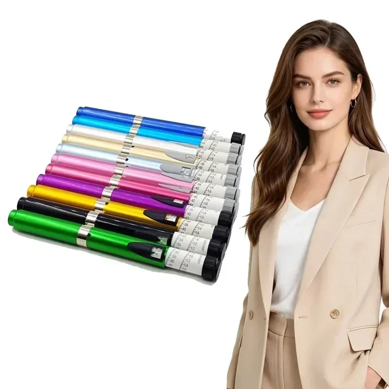 High-Quality V2 Reusable/* Metal Injection Pen Compatible with 3ml Cartridges Sub Bottle Customizable for Personal Care Beauty