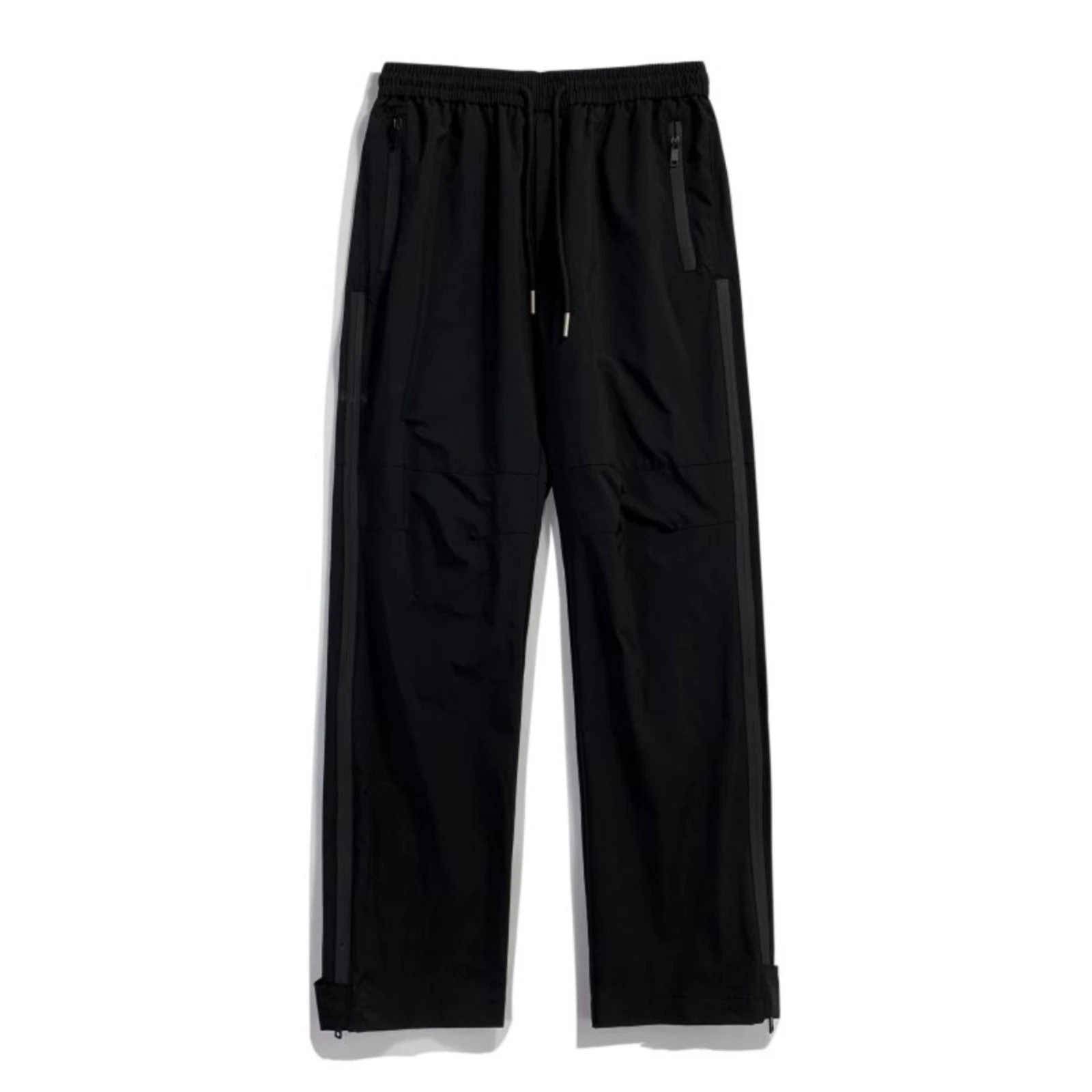 سراويل عمل غير رسمية للرجال مقاس كبير فضفاضة تناسب مقاومة للماء ومضادة للرياح ومريحة من ألياف البوليستر للشارع Sle للخريف والشتاء... #5