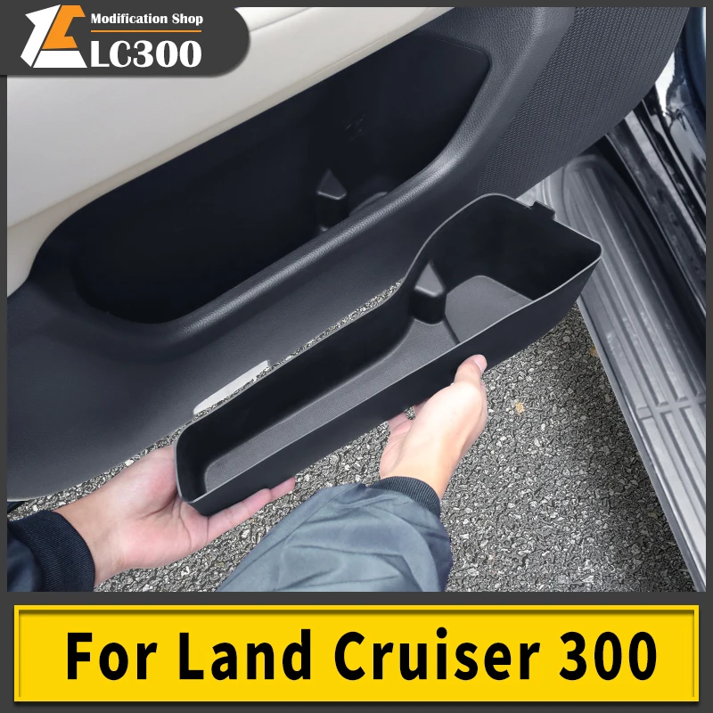 

Подходит для Toyota Land Cruiser Lc300, J300, 2021, 2022, 2023, коробка для хранения на дверь автомобиля, модифицированные аксессуары для украшения слотов на дверь