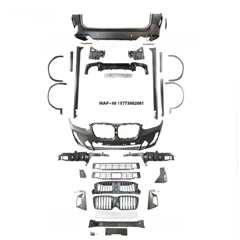 

Body Kit Suitable for 18-21 X3 Facelift, New Surround G01G08, Previous Facelift, 22 MT Front and Rear Bumpers