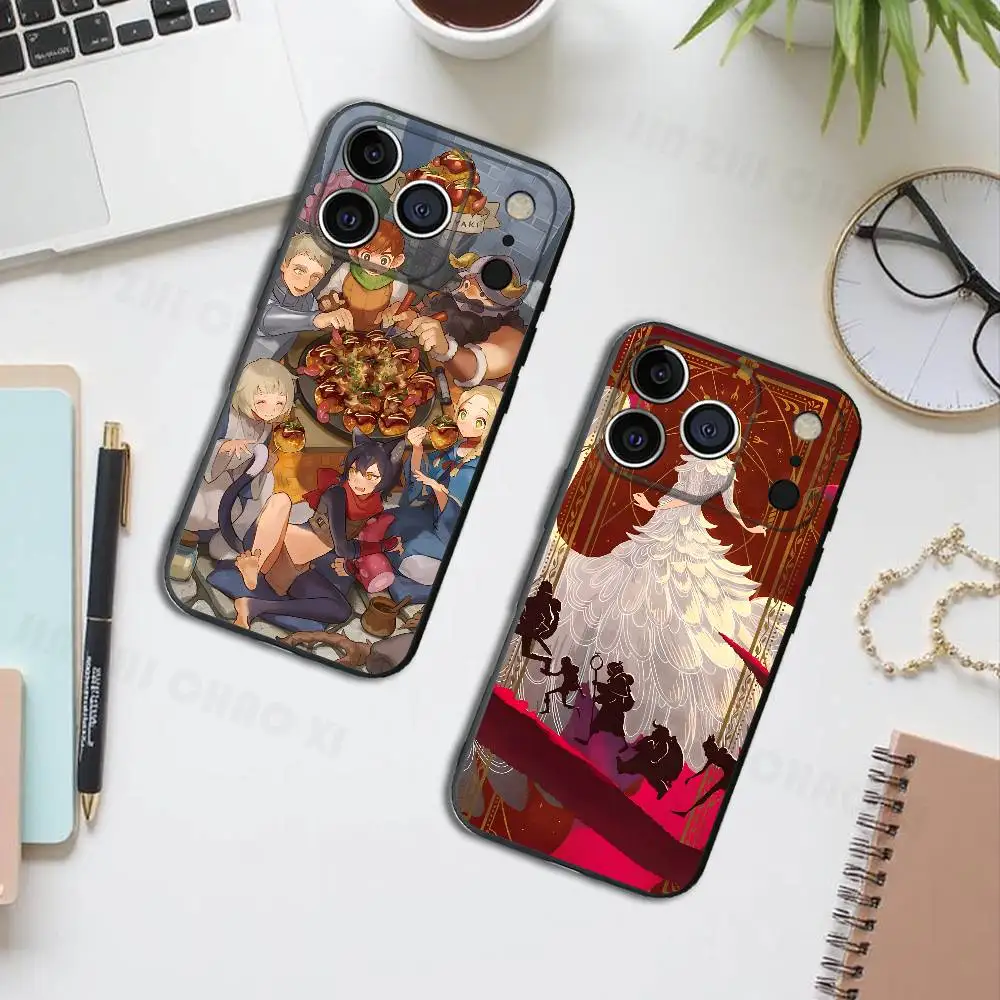 

Cute Anime D-Delicious in D-Dungeon Silicone Phone Case For IPhone 17 16 15 14 13 12 11 X XS Plus Pro Max Shockproof Soft Cover