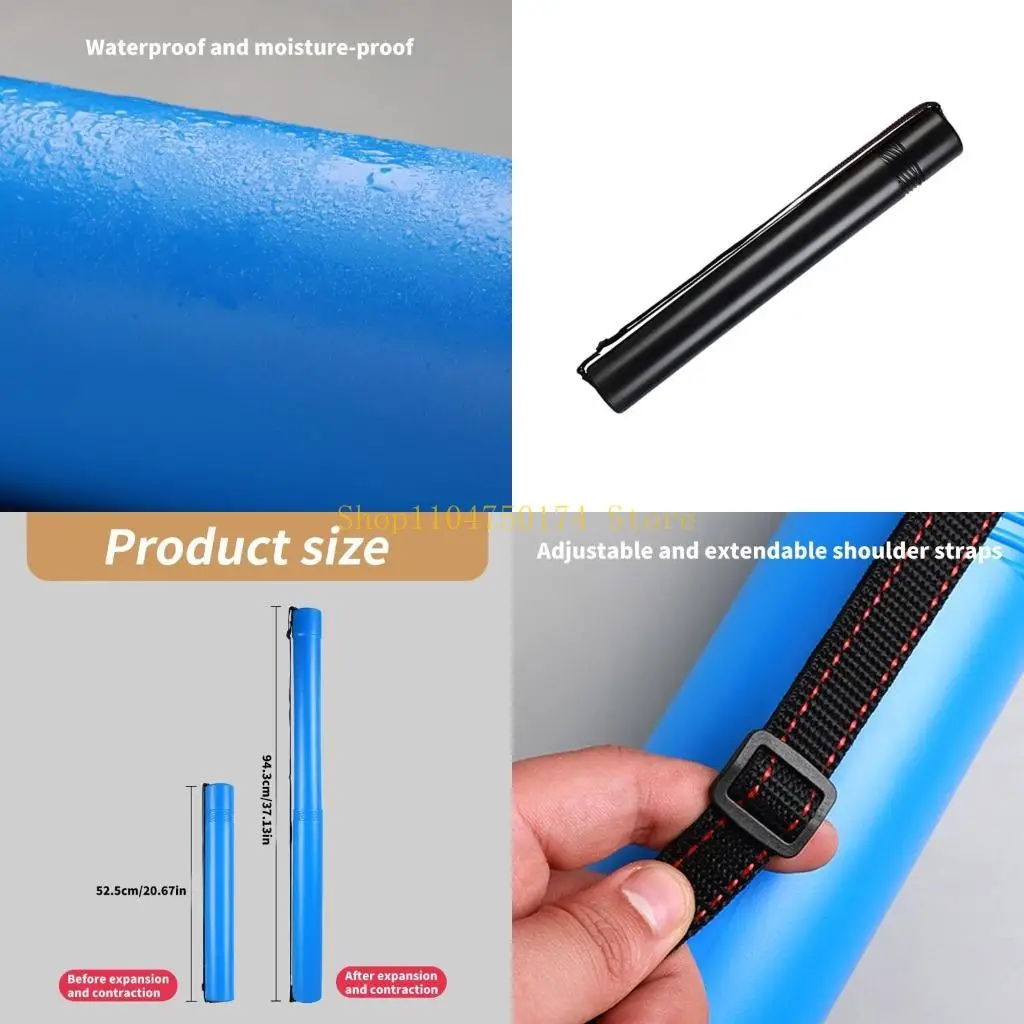 Telescoping Art Painting Traveling Tube, Extendable Poster Document Storage Tube top sale