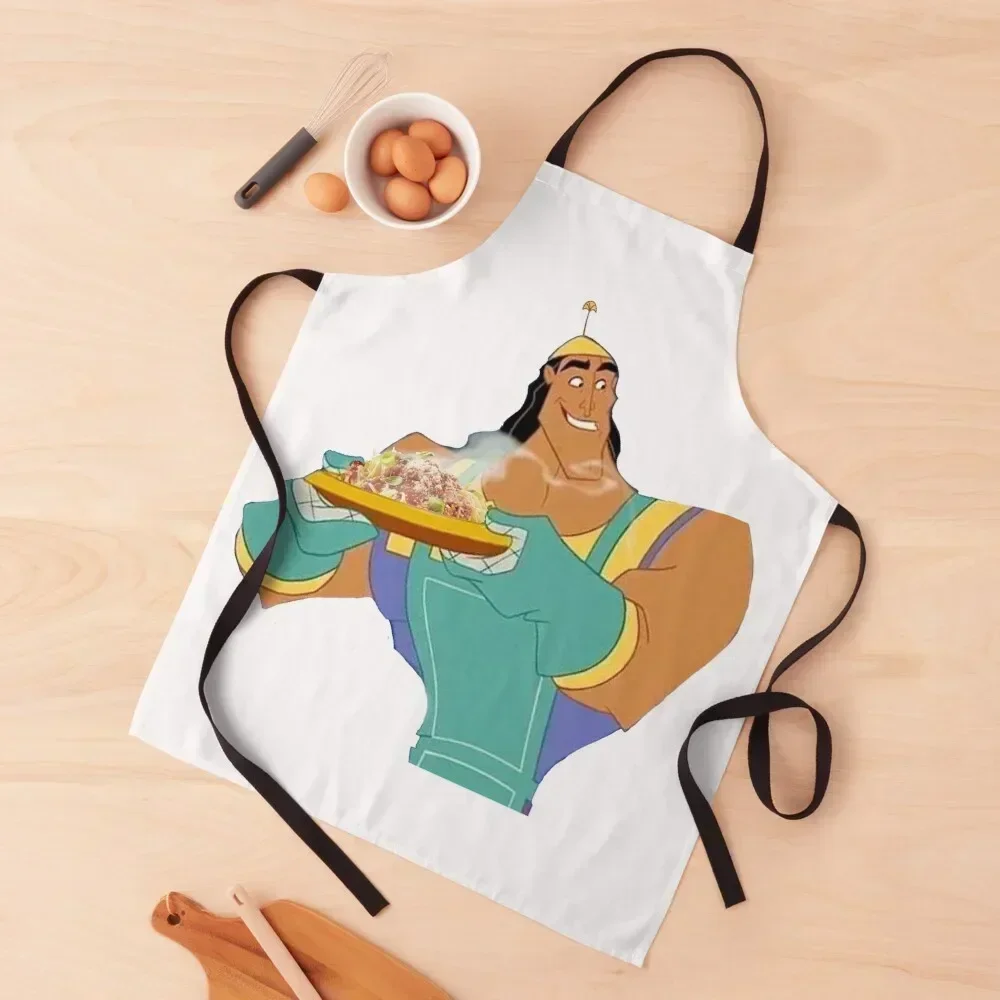 

Kronk Has Spaghetti Apron Kitchen Tools For Cosmetologist for women halloween Chef Uniform Apron