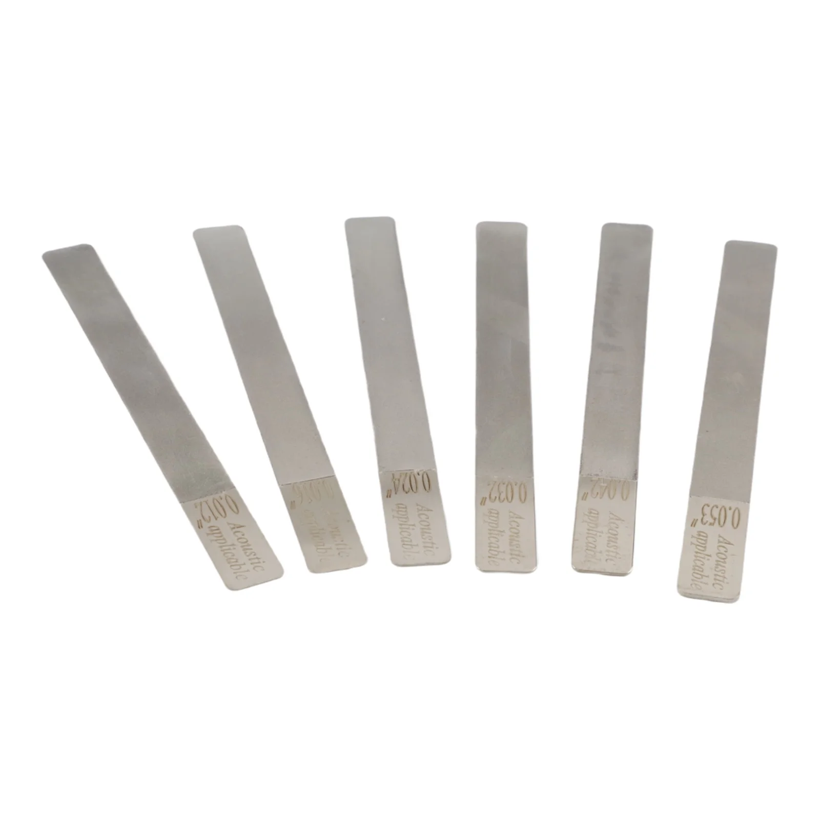 6Pcs Luthier Repair Tool Kit Guitar Nut Files For Fret Crowning Slotting Maintenance Accessories For Guitar Bass Ukulele