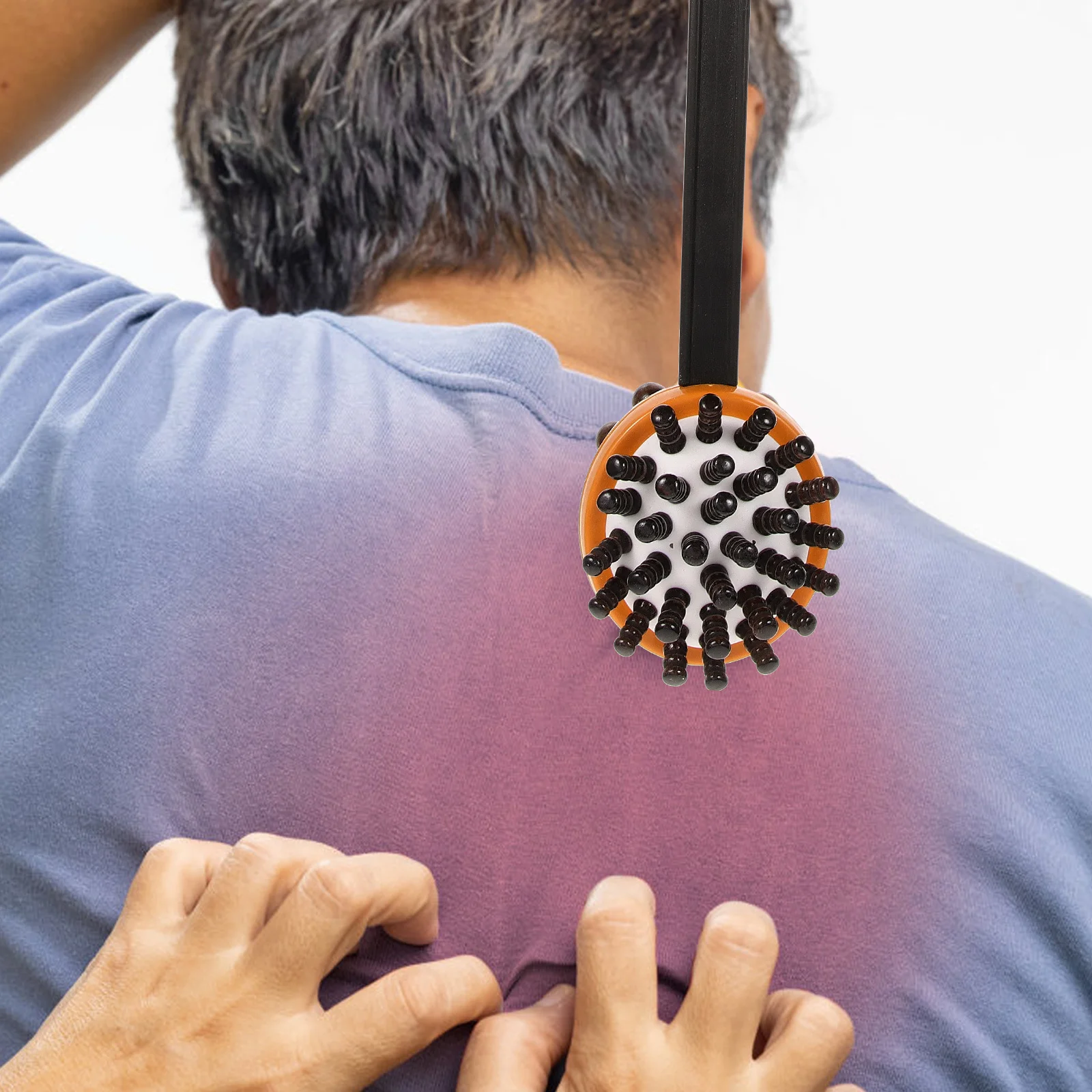 

Portable Back Hammer Bendable Handheld Massage Hammer for Fatigue and Relaxation Massage Accessory