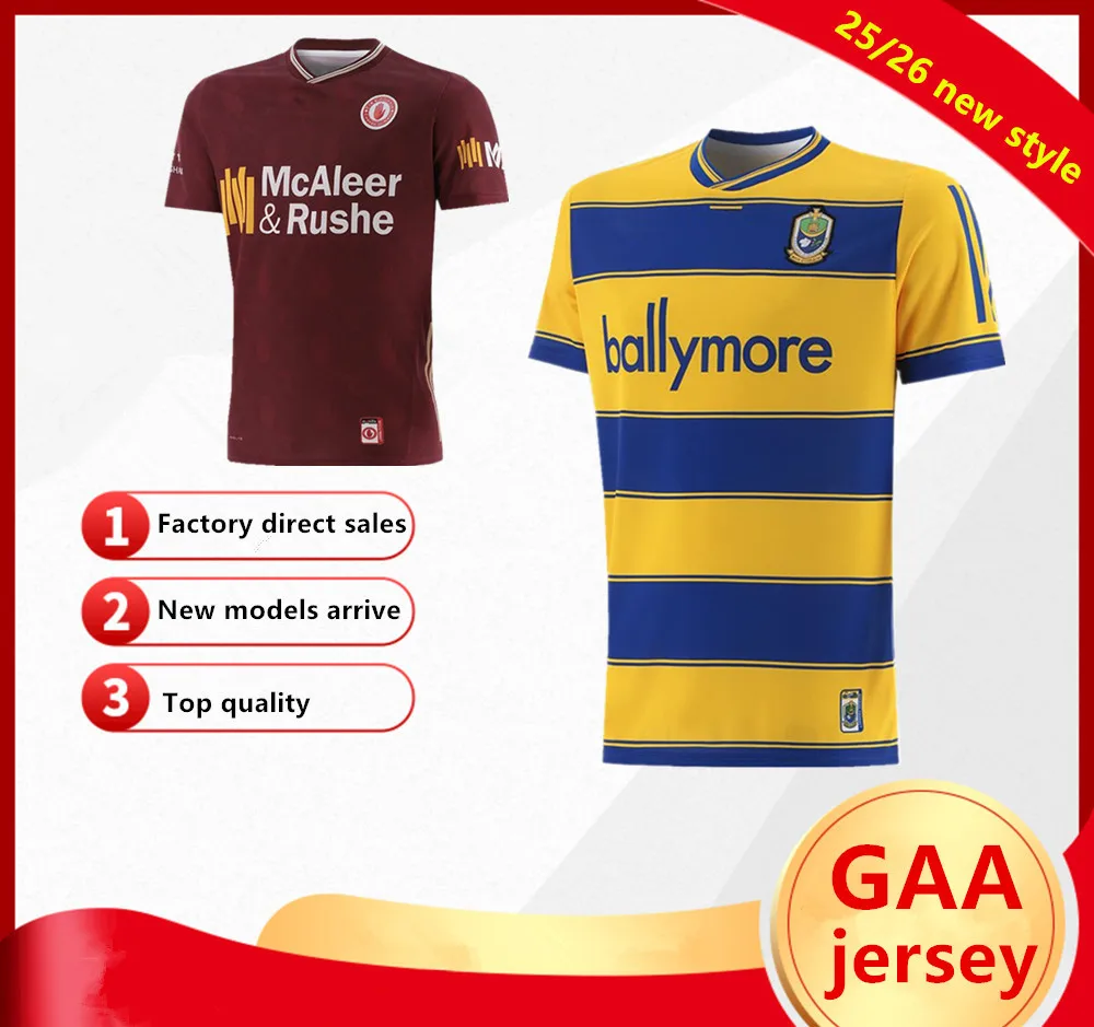 

новая футболка GAA Jersey Tyrone Roscommon 2025 года, футболка «Все команды уверен» s-3xl