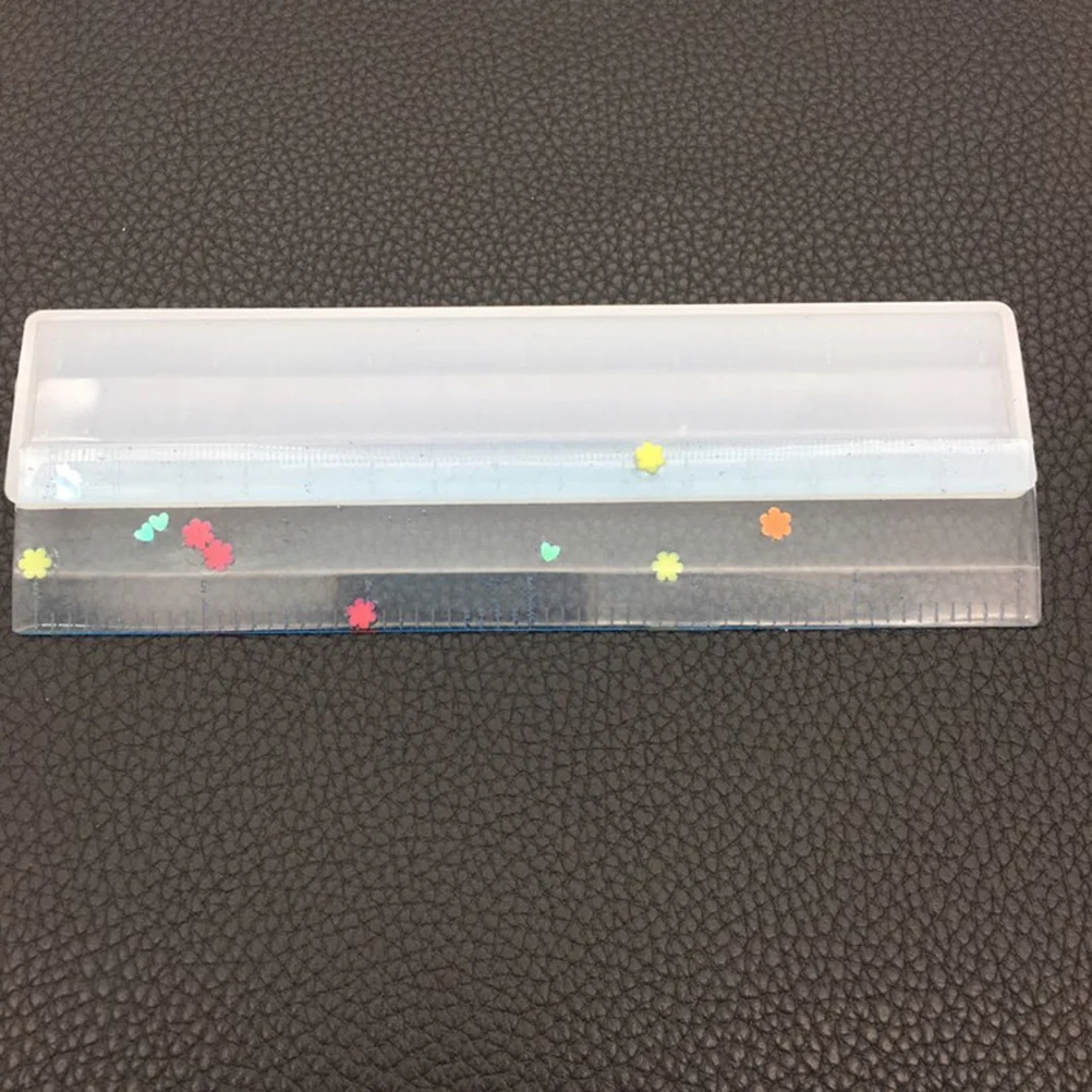 4 قطعة لتقوم بها بنفسك كريستال الايبوكسي حاكم قالب كبير غير النظامية راتينج السليكون قوالب الصب أداة القياس للمجوهرات الحرفية المشاريع هدية