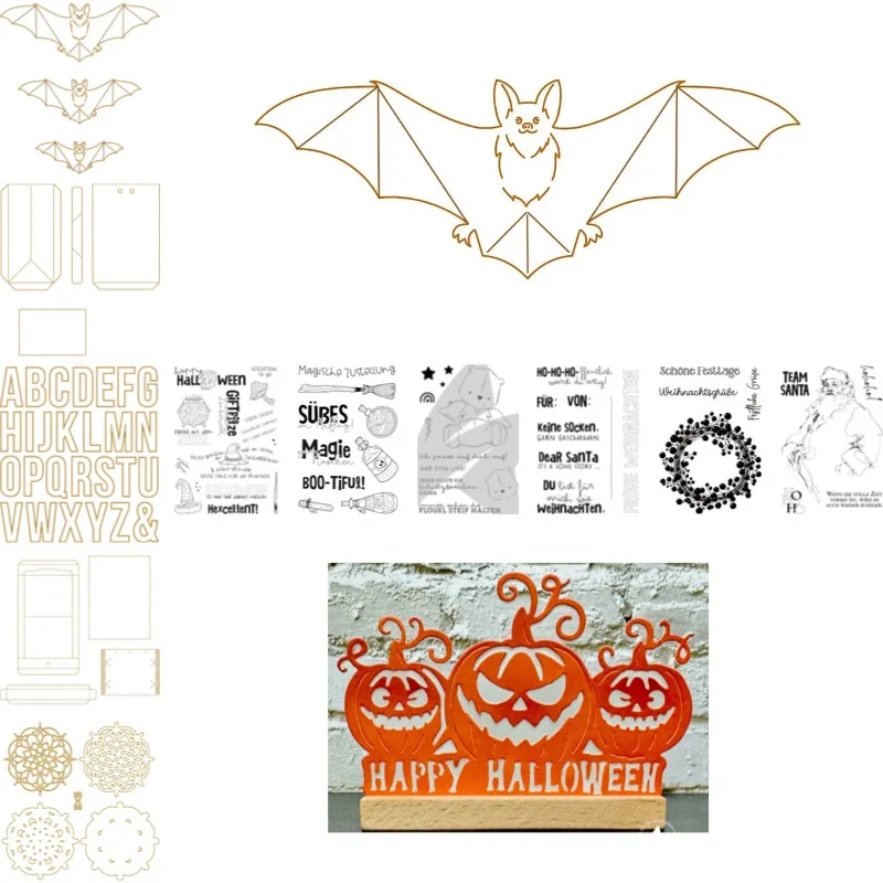Keep Track Stiff Festtage Patch Cut Metal Die and Stamps for Scrap Booking Stencil Album Paper DIY Gift Card Decoration Embossed