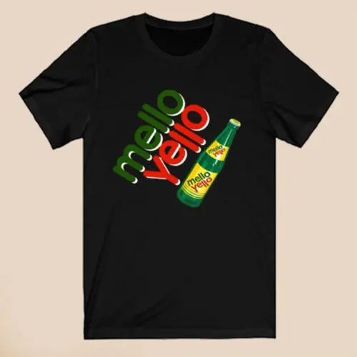 

Мужская черная футболка Enjoy Mello Yello Drink