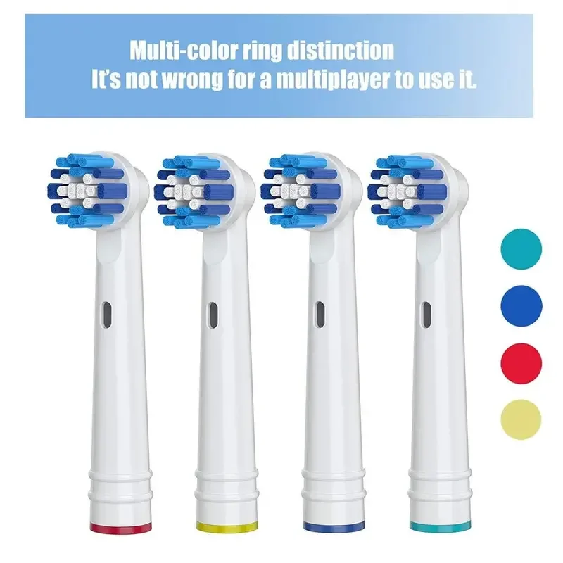 4/8/12/16/20pcs เปลี่ยนหัวแปรงสีฟันใช้งานร่วมกับ OB Professional หัวแปรงสีฟันไฟฟ้าหัวแปรง