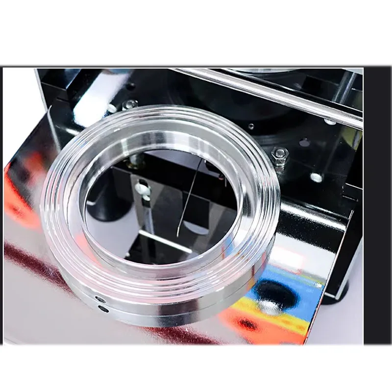 

Full Automatic Sealing Machine for 90mm 95mm Cups 360W Milk Tea Cup Sealing Machine for Beverage Shop Paper/Plastic Cup Sealer