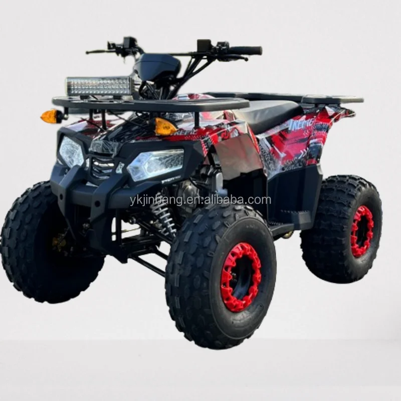 Semi-Automatic Clutch 150cc 4-Stroke Gas  Chain Drive Quad Bike ATV