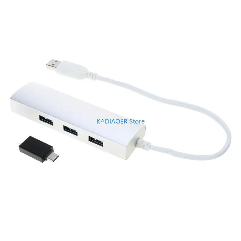 

770D USB3.0 в Ethernet Adapters Gigabits Port Adapters USB3.0 Hub