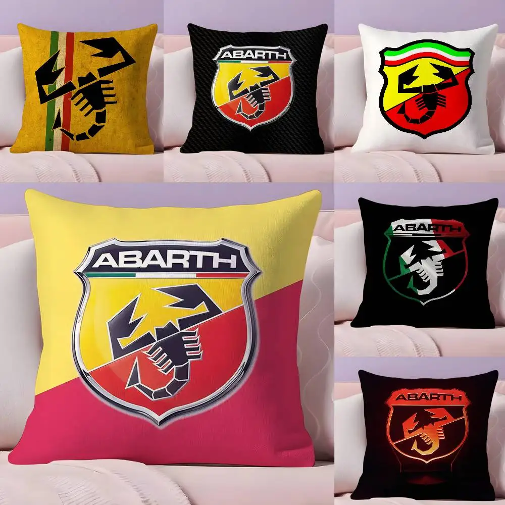 

A-Abarth Scorpion Pillow Case Ultra Soft Skin Friendly Fabric Cloud Like Comfort & Concealed Zipper
