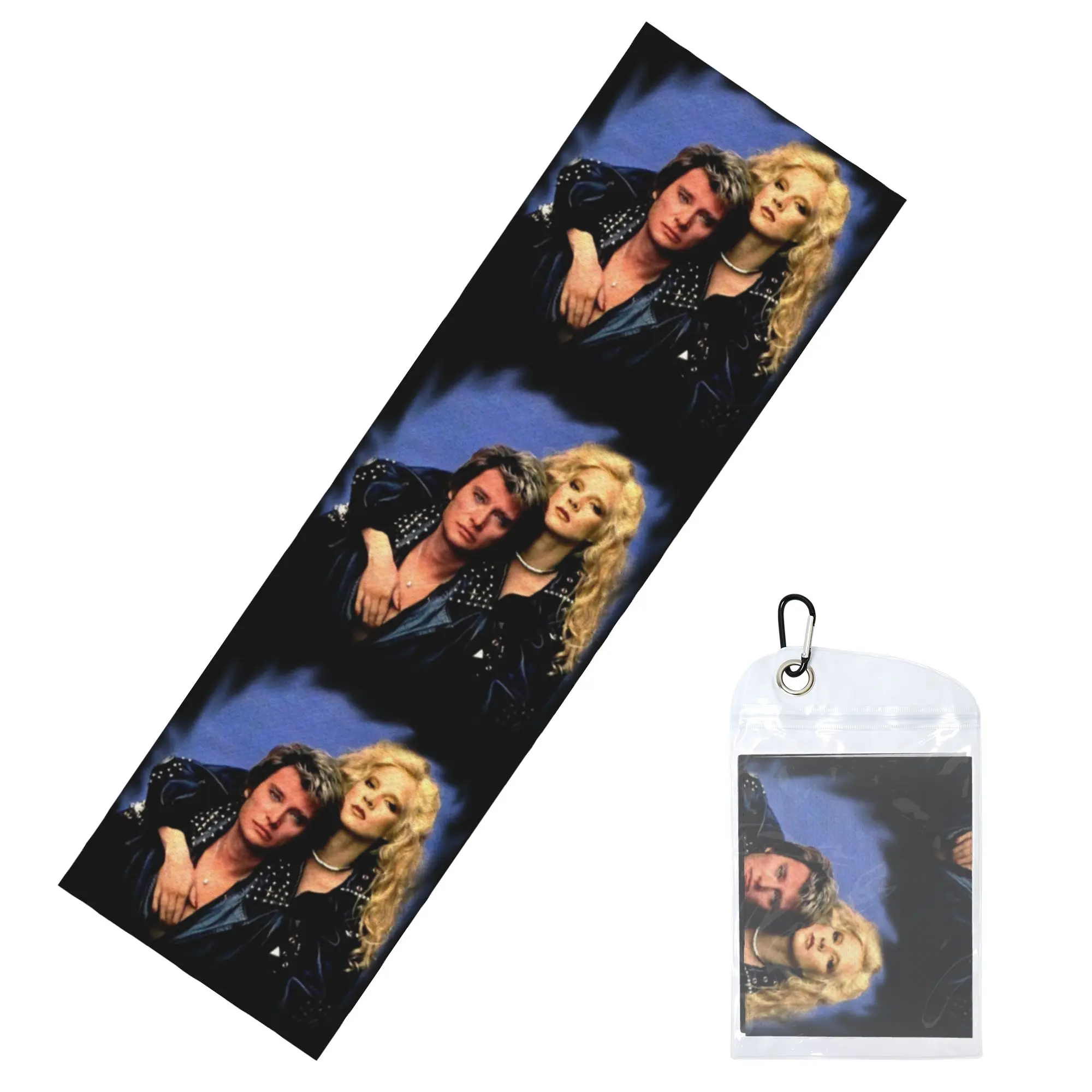 Johnny Hallyday Cold Exercise Towel Singer French France Yoga And Fitness Running Activities Travelling Swimming Camping Towels