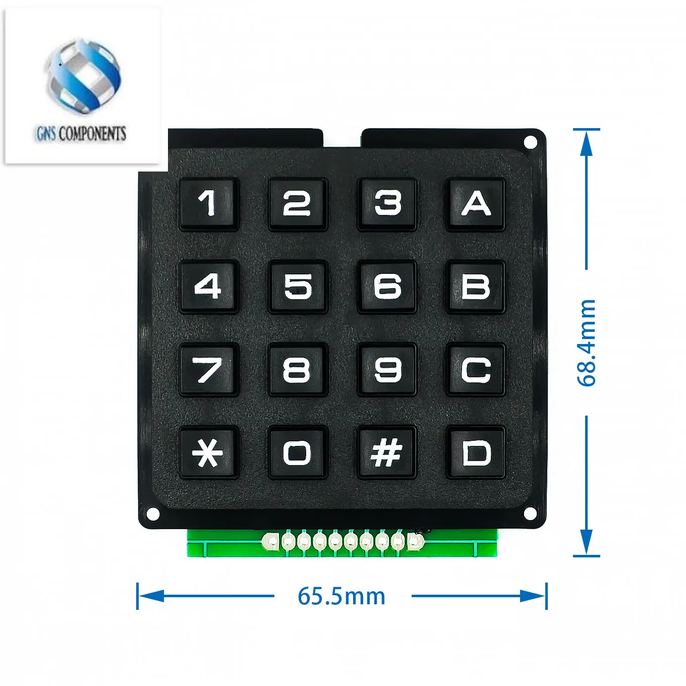 4 x 4 4 x 3 Matrix Array 12 16 Keys 4*4 4*3 Switch Keypad Matrix Keyboard Module for Arduino