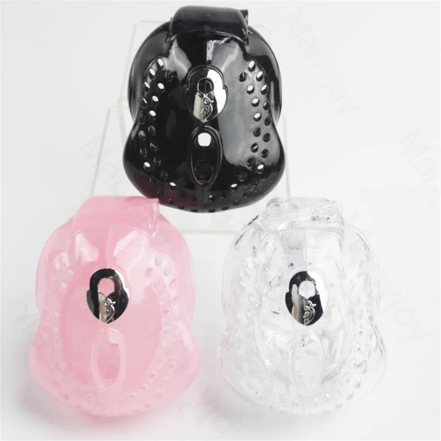 سيسي ذكر مغلق بالكامل ضبط النفس الديك قفص الطيور قابل للقفل قفص القضيب حلقة القضيب سيسي عبودية جهاز حلقة جوفاء #2