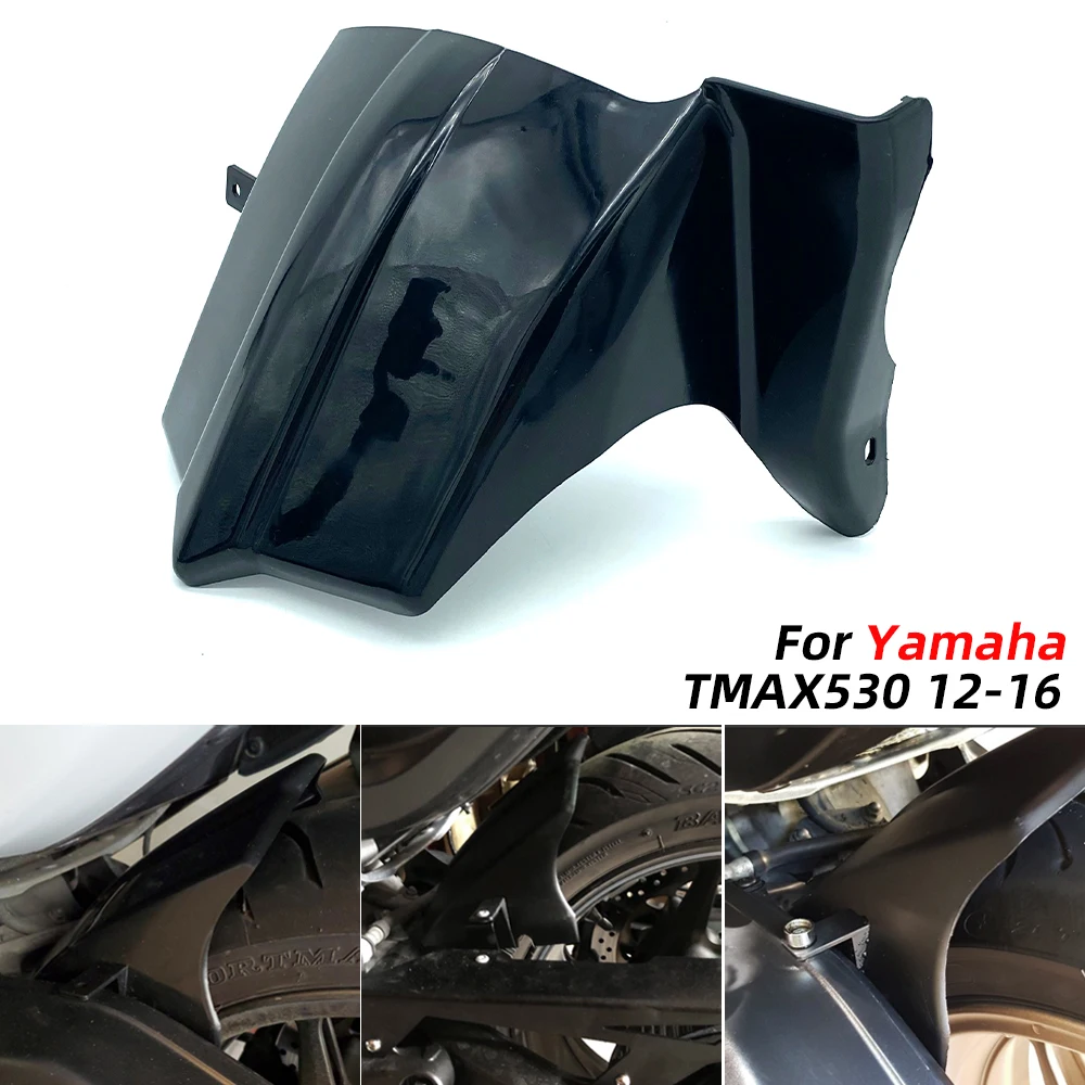 

REALZION Motorcycle Rear Mudguard Fender Splash Guard For Yamaha Tmax 530 T max 530 Tmax530 T-max530 2012 2013 2014 2015 2016